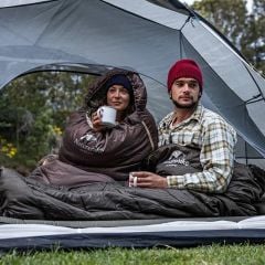 Naturehike U350 Zarf Tarzı Kapüşonlu Uyku Tulumu -13°C HAKİ