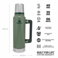 Stanley Klasik Vakumlu Çelik Termos 1.4 Lt
