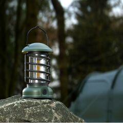 Madfox Vintage Glamping Kamp Lambası 300 Lümen