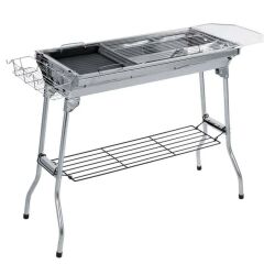 Madfox Grillmate Portatif Katlanır BBQ Mangal SİLVER