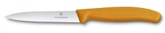 Victorinox 6.7736.L9 SwissClassic 10cm Tırtıklı Soyma Bıçağı