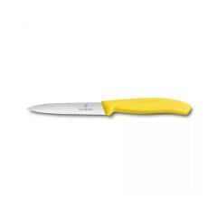Victorinox 6.7736.L8 SwissClassic 10cm Tırtıklı Soyma Bıçağı