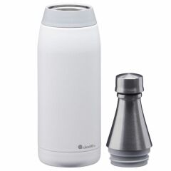 Aladdin Fresco Thermavac Paslanmaz Çelik Su Şişesi 0.60 LT Beyaz