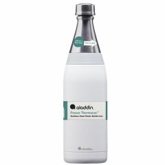 Aladdin Fresco Thermavac Paslanmaz Çelik Su Şişesi 0.60 LT Beyaz