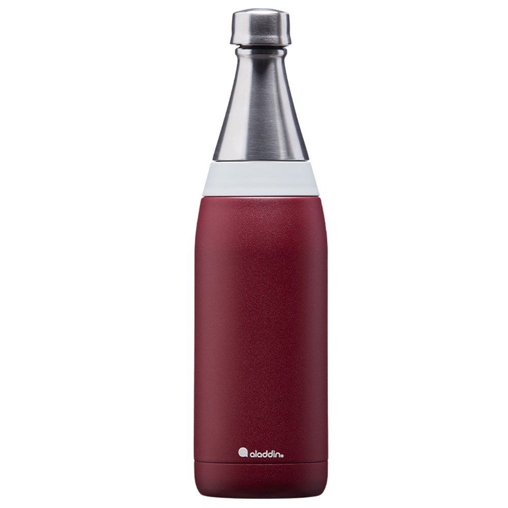 Aladdin Fresco Thermavac Paslanmaz Çelik Su Şişesi 0.60 LT Kırmızı