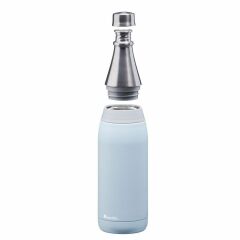 Aladdin Fresco Thermavac Paslanmaz Çelik Su Şişesi 0.60 LT Buz Mavisi