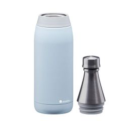 Aladdin Fresco Thermavac Paslanmaz Çelik Su Şişesi 0.60 LT Buz Mavisi
