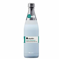 Aladdin Fresco Thermavac Paslanmaz Çelik Su Şişesi 0.60 LT Buz Mavisi
