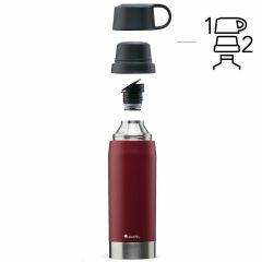 Aladdin CityPark Thermavac Çift Bardaklı Çelik Termos 1.1 LT