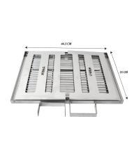 Nurgaz Krom Katlanır Mangal