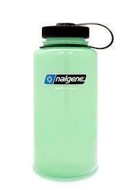 Nalgene 32oz WM Glow Green Sustain