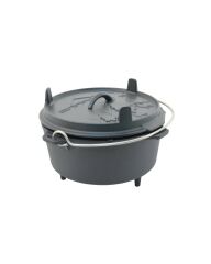 NURGAZ CAMPOUT 10 INCH DÖKÜM TENCERE