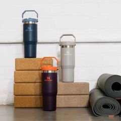 Stanley Flip Straw Tumbler Pipetli Termos Bardak 0,89 LT Navy