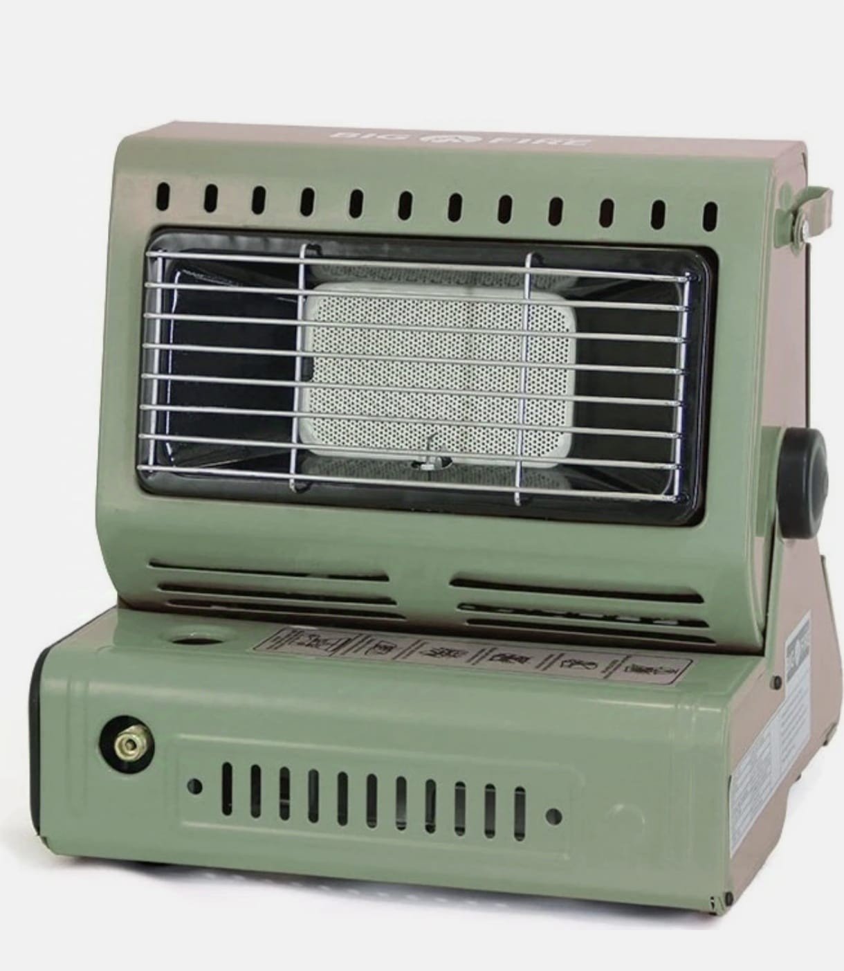 Big Fire Maxi Portatif Kamp Sobası YEŞİL