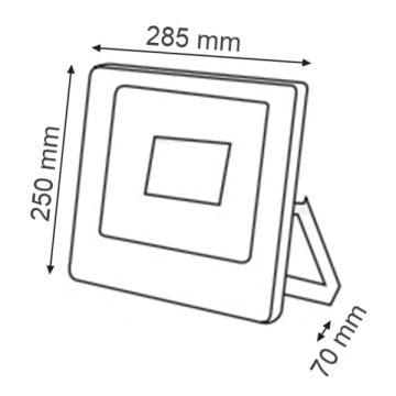 K2 GLOBAL KLF614 100 Watt LED Projektör