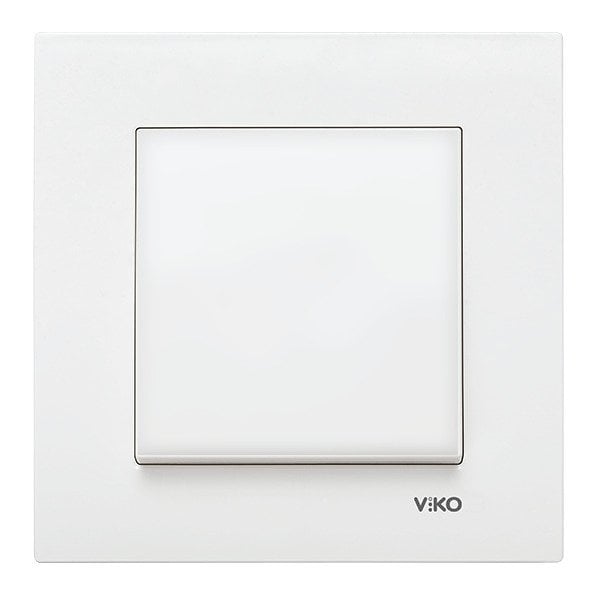 VİKO Karre/Meridian 90967120 Boşluk Kapağı [Beyaz]