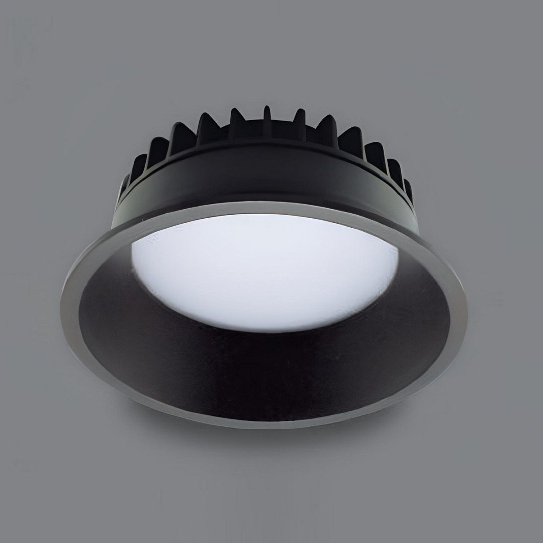 EGGE EG-2818-B 18 Watt Siyah Yuvarlak Sıva Altı LED Downlight Armatür