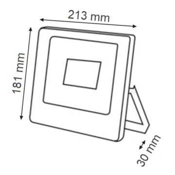 K2 GLOBAL KLF613 50 Watt LED Projektör