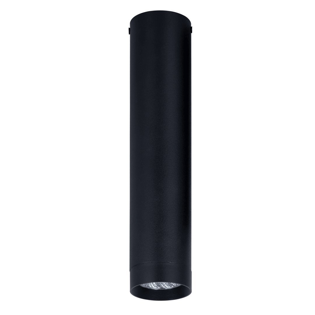 goldX ZE027 6x30 cm Siyah/Beyaz Sıva Üstü Silindir Spot (GU10 Duylu)
