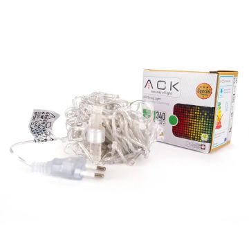 ACK AS90-00405 10 Metre Eklenebilir İç Mekan LED Süsleme Işığı - Yeşil Işık