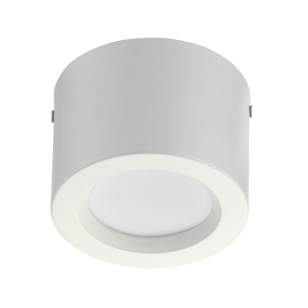 HOROZ 016-043-0005 5 Watt Beyaz Sıva Üstü Downlight Armatür - Ilık Beyaz (4200K) - Metal Kasa