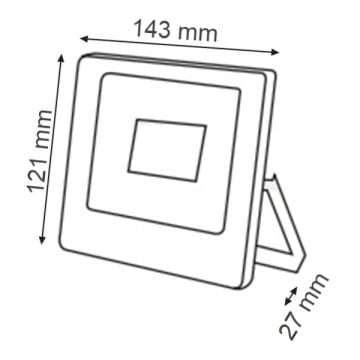 K2 GLOBAL KLF612 30 Watt LED Projektör