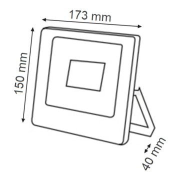 K2 GLOBAL KLF192 30 Watt LED Projektör