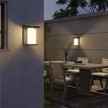 ACK AG60-04851 Hareket Sensörlü Solar Aplik - Gün Işığı (3000K)