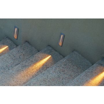 EGGE EG-9315 3 Watt Antrasit Sıva Altı Dış Mekan LED Merdiven Armatürü - Gün Işığı (3000K)