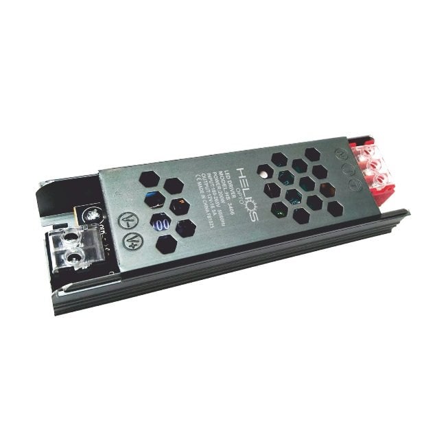 HELIOS HS 3406 12 Volt 16.5 Amper 200 Watt Ultra Slim LED Trafosu