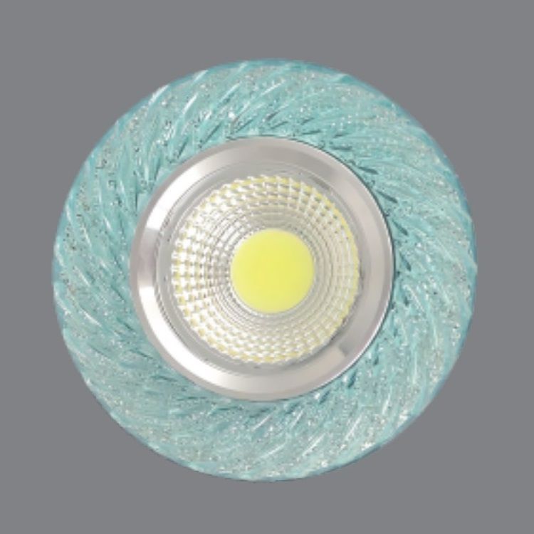 DÜNYA LED HS454 8 Watt 3 Fonksiyonlu LED Cam Spot - Beyaz + Ilık Beyaz (EPISTAR LED)