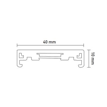 FORLIFE FL-5452 2 Metre Sıva Üstü Slim Pro Magnet Ray