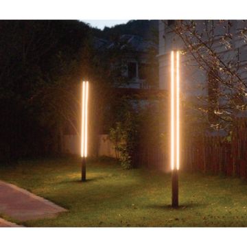 EGGE EG-9064 27 Watt 200 cm Antrasit LED Bollard Armatür - Gün Işığı (3000K)