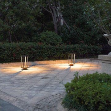 EGGE EG-9017 12 Watt 50 cm Antrasit LED Bollard Armatür - Gün Işığı (3000K)
