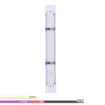 ACK AN18-00613 Venüs 18 Watt 60 cm OSRAM LED Bant Armatür - Ilık Beyaz (4000K)