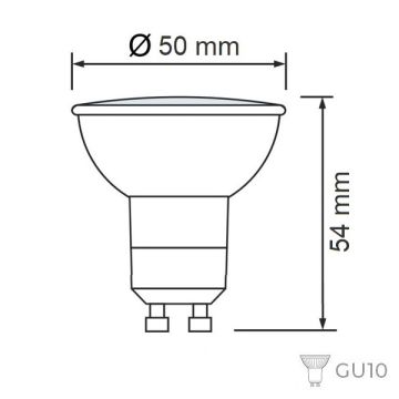 HOROZ 001-002-0010 PLUS 10 Watt GU10 Duylu LED Ampul