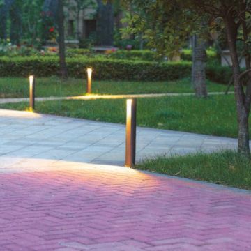 EGGE EG-9095 7 Watt 65 cm Antrasit CREE LED Bollard Armatür - Gün Işığı (3000K)