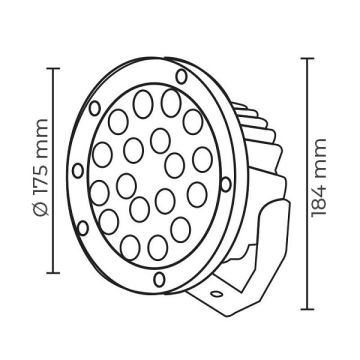 FORLIFE FL-2081 18 Watt Bahçe Armatürü