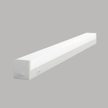 YCL YBA 108 9 Watt 60 cm T5 LED Bant Armatür - PC Gövde - Eklenebilir - Anahtarlı