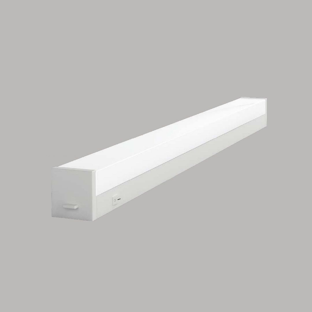 YCL YBA 104 6 Watt 30 cm T5 LED Bant Armatür - PC Gövde - Eklenebilir - Anahtarlı