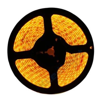 K2 GLOBAL KCL002 12 Volt Amber Dış Mekan Şerit Led - 4.8 Watt/Metre [5 Metre]