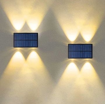 ACK AG60-09801 4 Watt Çift Yönlü Solar Aplik - Gün Işığı (3000K)