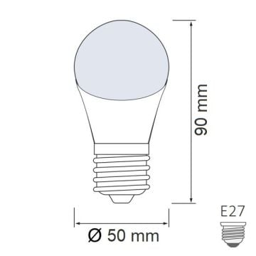 HOROZ 001-017-0003 SPECTRA 3 Watt Mavi LED Ampul