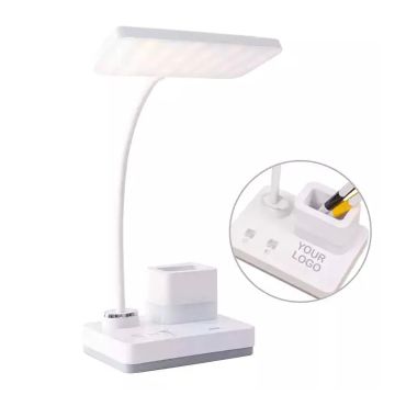 YCL YML 265 10 Watt Kalemlikli Dimli ve Dokunmatik LED Masa Lambası - 3 Işık Renkli (Beyaz + Işık Beyaz + Gün Işığı)