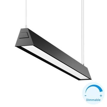 GOYA GY 8047-120 Siyah/Beyaz Kasa 52 Watt 120 cm DİMLİ Lineer Sarkıt Armatür