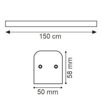 K2 GLOBAL KWP2154 36 Watt 120 cm TSE Sertifikalı LED Etanj Armatür