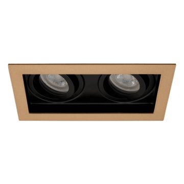 goldX ZE840-BR Bronz İkili Spot Kasası