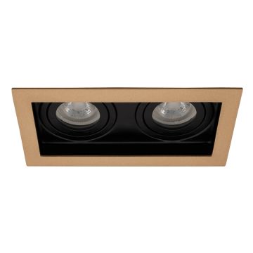 goldX ZE840-BR Bronz İkili Spot Kasası