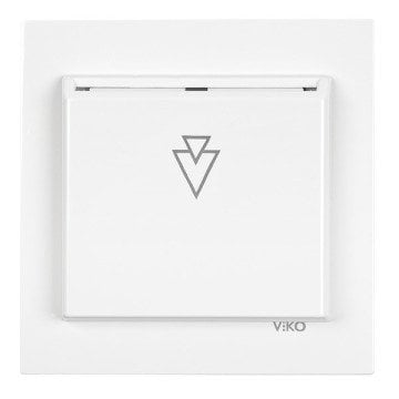 VİKO Karre/Meridian 90967116 Energy Saver (5V ESCR - 13.56 MHz) [Beyaz]
