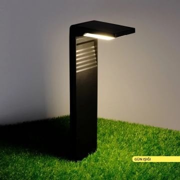 ACK AG60-03801 10 Watt/h Solar Kazıklı Bahçe Armatürü - Gün Işığı (3000K) - PC Gövde